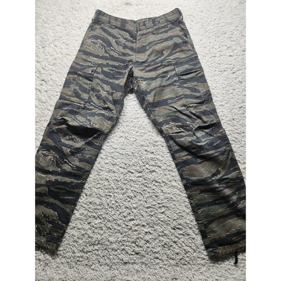 Rothco BDU Tiger Stripe Camo Pants Med Regular Military